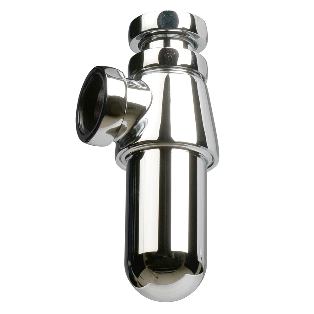 SanCeram 1 1/4" Chrome plated brass bottle trap The Sanitaryware Company