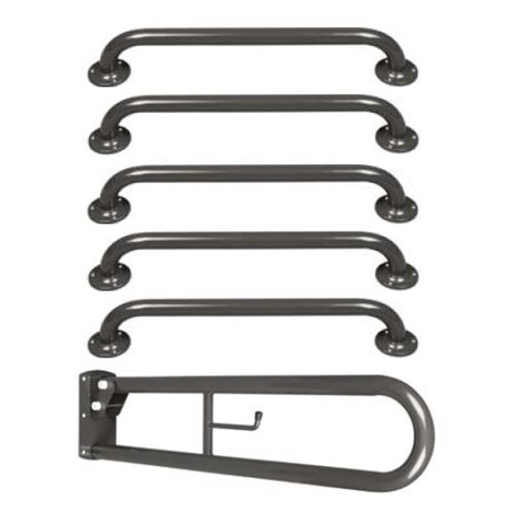 SanCeram powder coated grab rails set