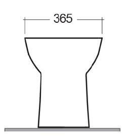 Chartham-Beyond-Back-to-Wall-WC-CHWC121-Front-elovation-dims