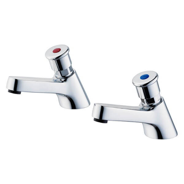 S0672AA_Armitage Shanks_Self-closing Pair of Taps