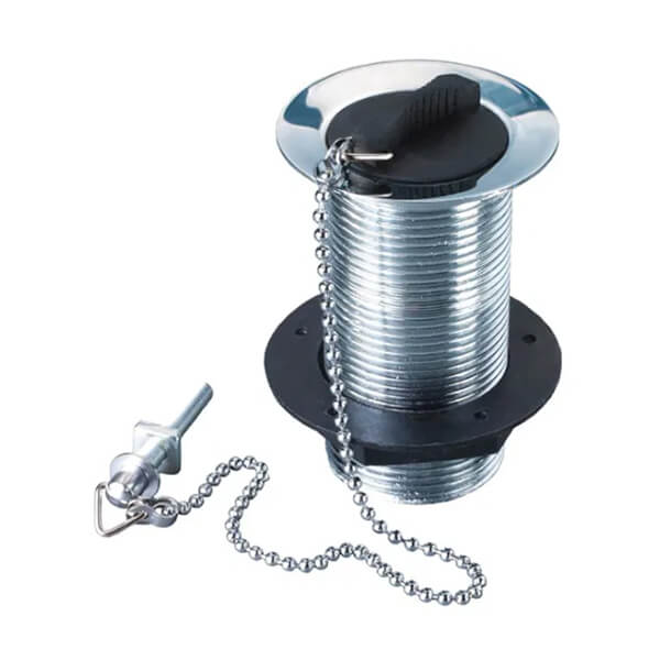 1 ¼” Plug and Chain Waste - Unslotted